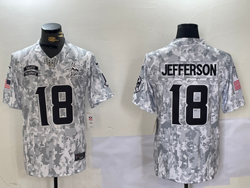 Nike Minnesota Vikings camo Salute To Service jersey