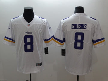 Nike Kirk Cousins Minnesota Vikings white Vapor jersey