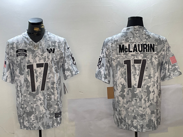 Nike Washington Commanders camo Salute To Service jersey