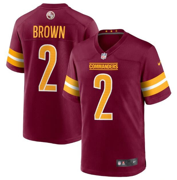 Nike Washington Commanders brown Game jersey