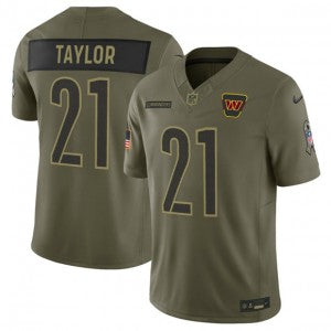 Nike Washington Commanders olive Salute To Service jersey