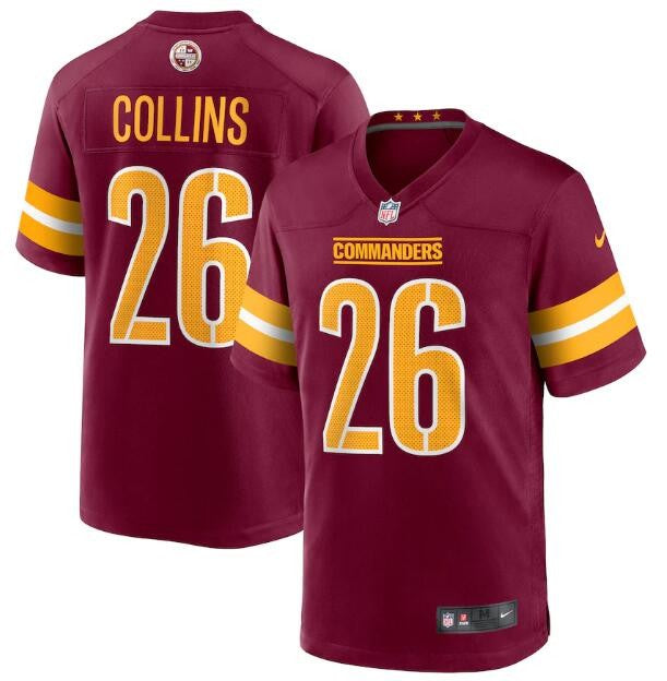 Nike Washington Commanders burgundy Game jersey