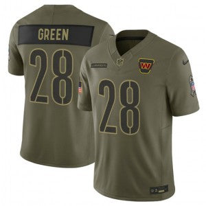 Nike Washington Commanders green Salute To Service jersey