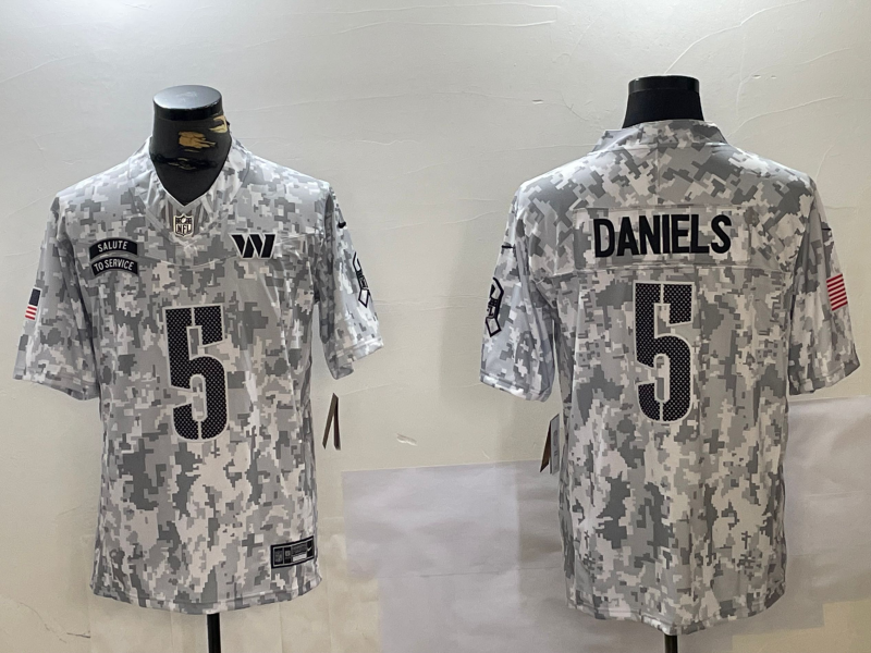 Nike Washington Commanders camo Salute To Service jersey