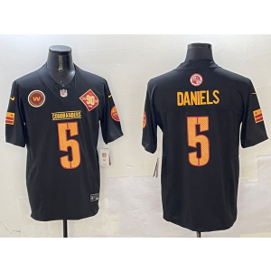 Nike Washington Commanders black Vapor jersey