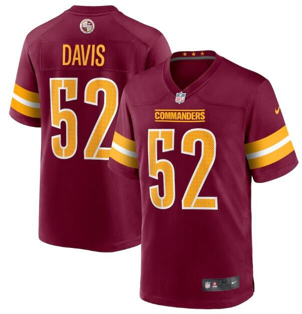 Nike Washington Commanders burgundy Game jersey