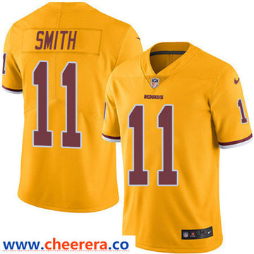 Nike Alex Smith Washington Commanders gold Limited jersey