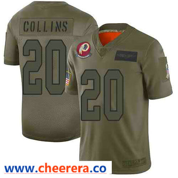 Nike Landon Collins Washington Commanders camo Salute To Service jersey