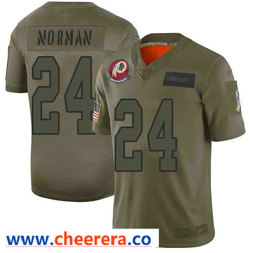 Nike Josh Norman Washington Commanders camo Salute To Service jersey