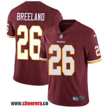 Nike Bashaud Breeland Washington Commanders burgundy Vapor jersey