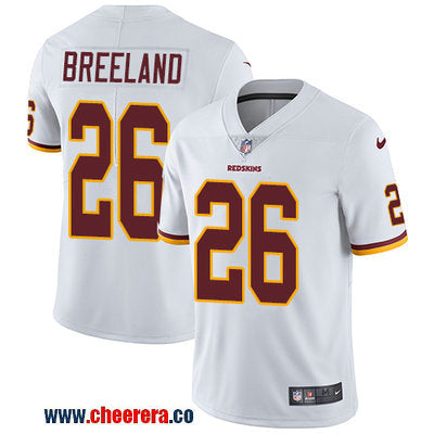 Nike Bashaud Breeland Washington Commanders white Vapor jersey