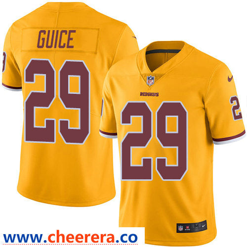 Nike Derrius Guice Washington Commanders gold Limited jersey