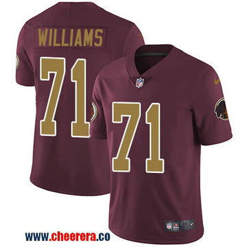 Nike Trent Williams Washington Commanders burgundy Vapor jersey