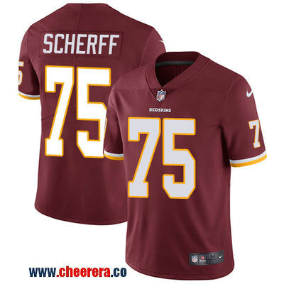 Nike Brandon Scherff Washington Commanders burgundy Vapor jersey