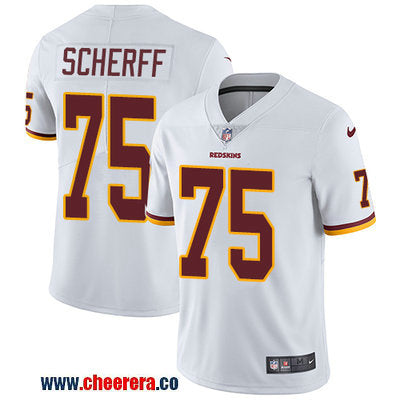Nike Brandon Scherff Washington Commanders white Vapor jersey