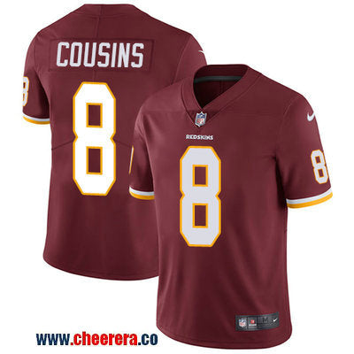 Nike Kirk Cousins Washington Commanders burgundy Vapor jersey