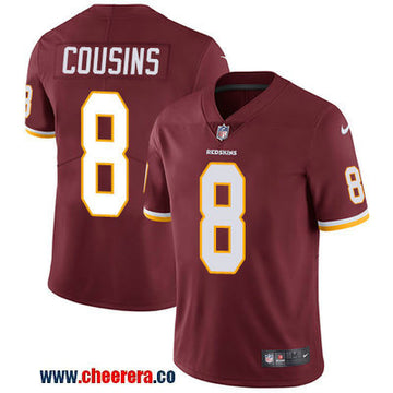 Nike Kirk Cousins Washington Commanders burgundy Vapor jersey