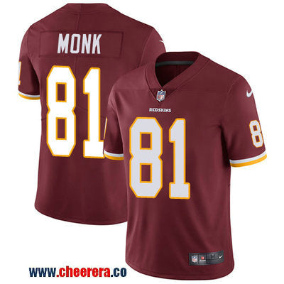 Nike Art Monk Washington Commanders burgundy Vapor jersey
