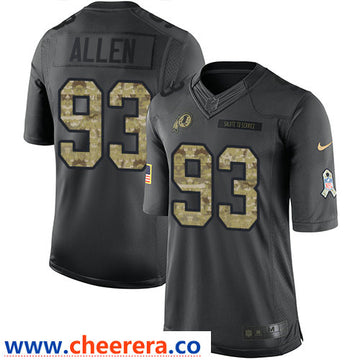 Nike Jonathan Allen Washington Commanders black Salute To Service jersey