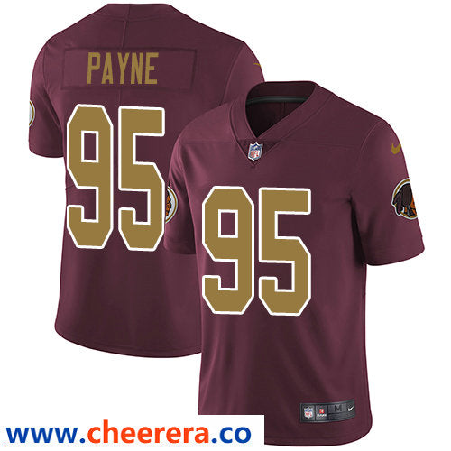Nike Da'Ron Payne Washington Commanders burgundy Vapor jersey