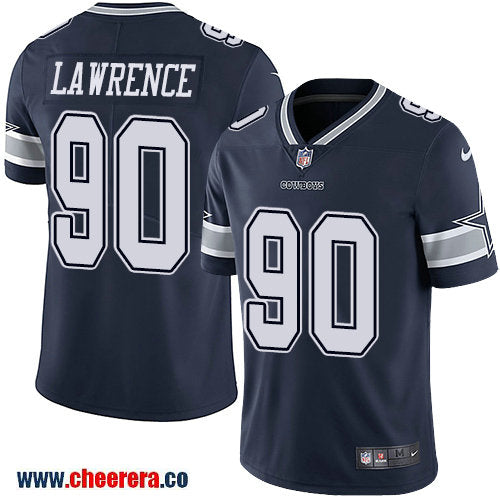Nike v Demarcus Lawrence Dallas Cowboys navy Vapor jersey