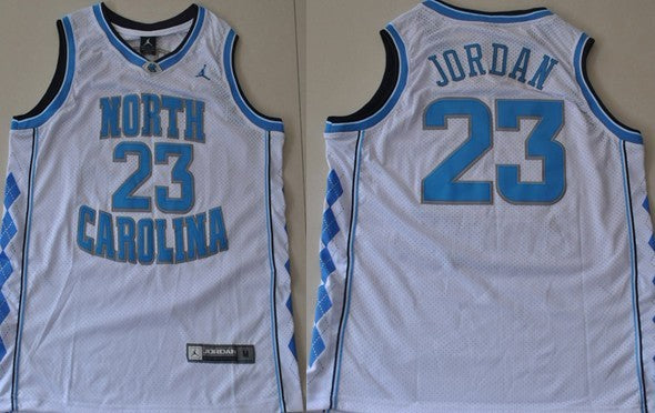 Michael Jordan North Carolina Tar Heels white jersey