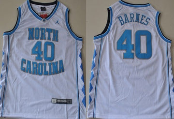 Harrison Barnes North Carolina Tar Heels white jersey