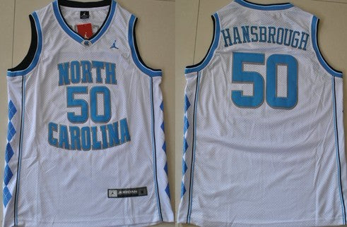 Tyler Hansbrough North Carolina Tar Heels white jersey