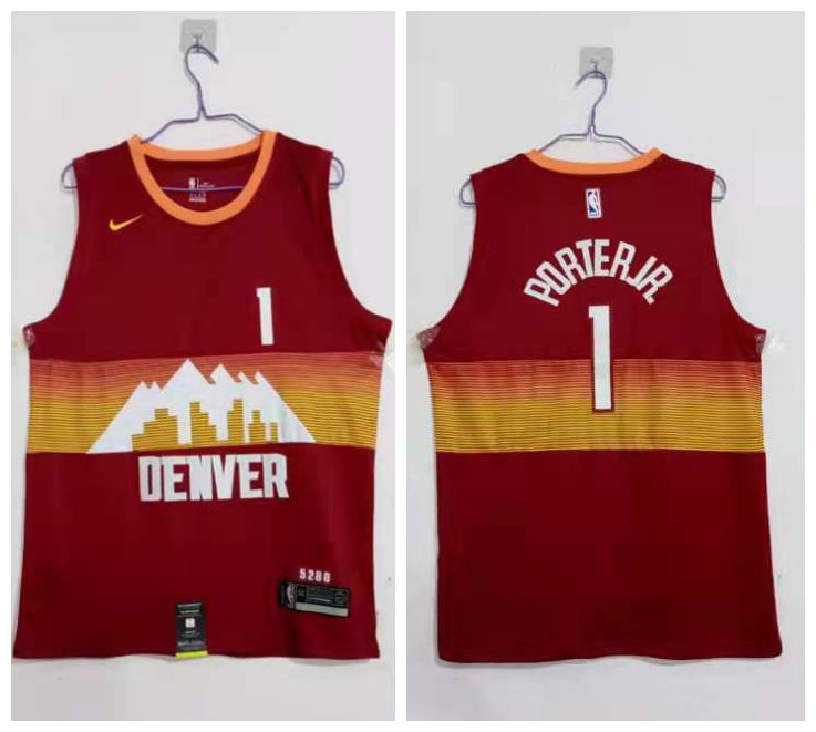 Michael Porter Jr Denver Nuggets red jersey
