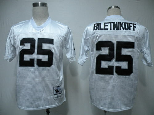 Fred Biletnikoff Las Vegas Raiders white Throwback jersey
