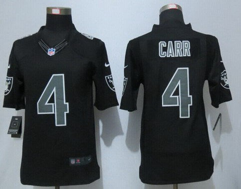Derek Carr Las Vegas Raiders black Limited jersey
