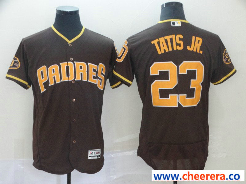 Fernando Tatis Jr San Diego Padres brown jersey