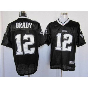 Tom Brady New England Patriots black jersey