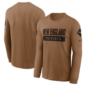 New England Patriots brown Salute To Service jersey