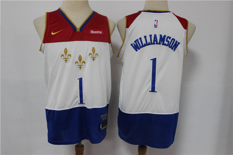 Zion Williamson New Orleans Pelicans white jersey