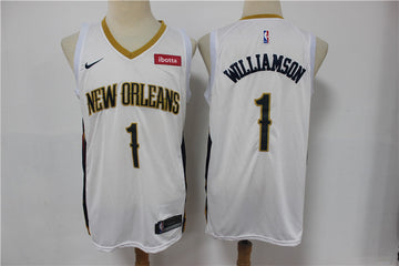 Zion Williamson New Orleans Pelicans white jersey
