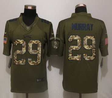 DeMarco Murray Philadelphia Eagles green Salute To Service jersey