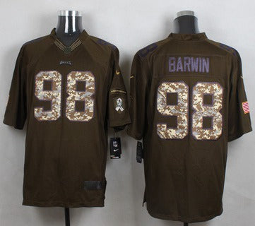 Connor Barwin Philadelphia Eagles green Salute To Service jersey