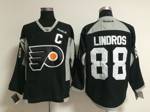 Eric Lindros Philadelphia Flyers black jersey