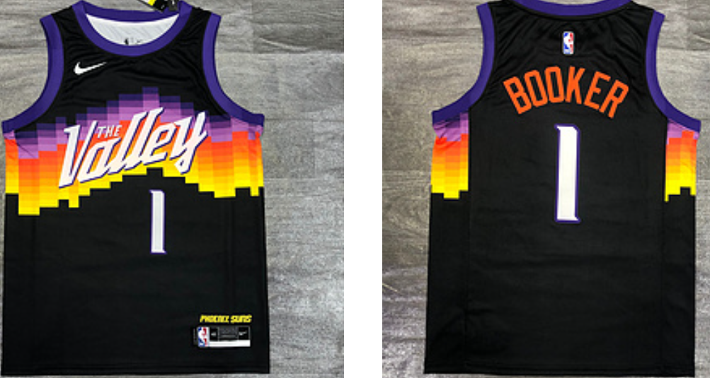 Booker Phoenix Suns jersey