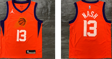 Nash Phoenix Suns orange jersey