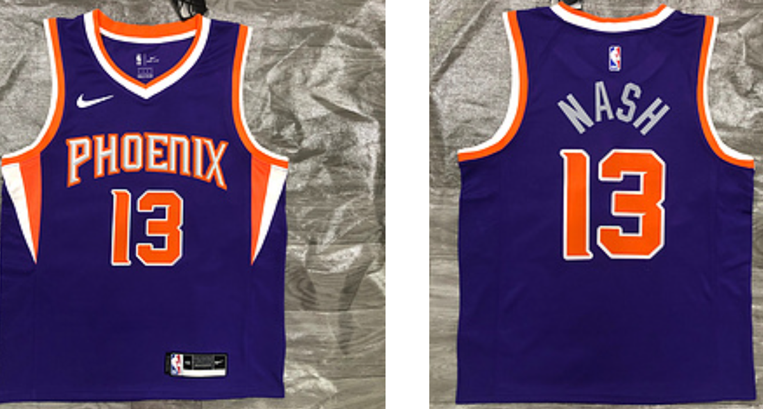 Nash Phoenix Suns purple jersey