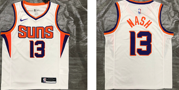 Nash Phoenix Suns white jersey