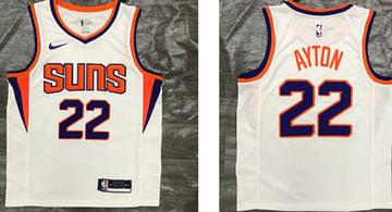 Ayton Phoenix Suns white jersey