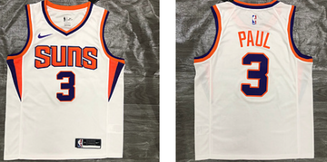 Paul Phoenix Suns white jersey