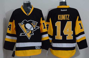 Chris Kunitz Pittsburgh Penguins black Third jersey