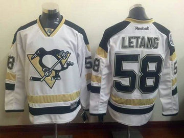 Kris Letang Pittsburgh Penguins white Stadium Series jersey