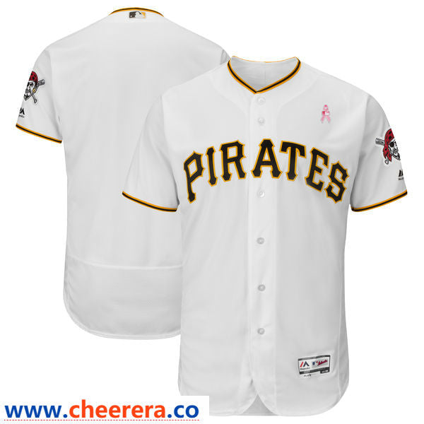 Custom Pittsburgh Pirates white jersey