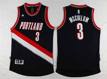 C. J. McCollum Revolution Portland Trail Blazers black jersey