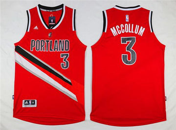 C. J. McCollum Revolution Portland Trail Blazers red jersey